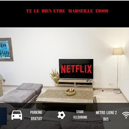 T2 Le Bien Etre Marseille 9Eme-Wifi-Netflix-Metro-Parking-Plage 외부 사진